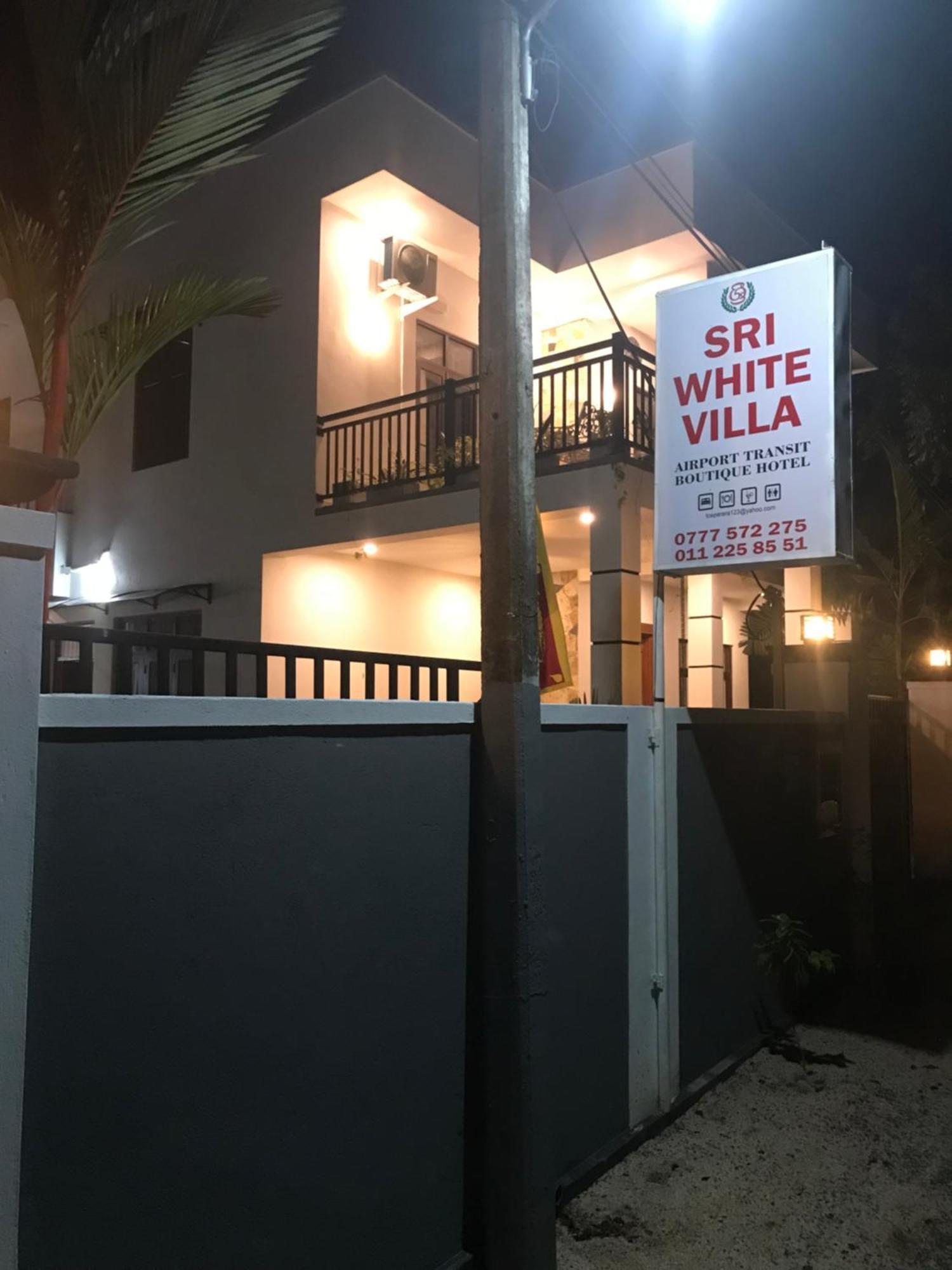 Sri White Villa Airport Boutique Hotel Katunayaka Εξωτερικό φωτογραφία